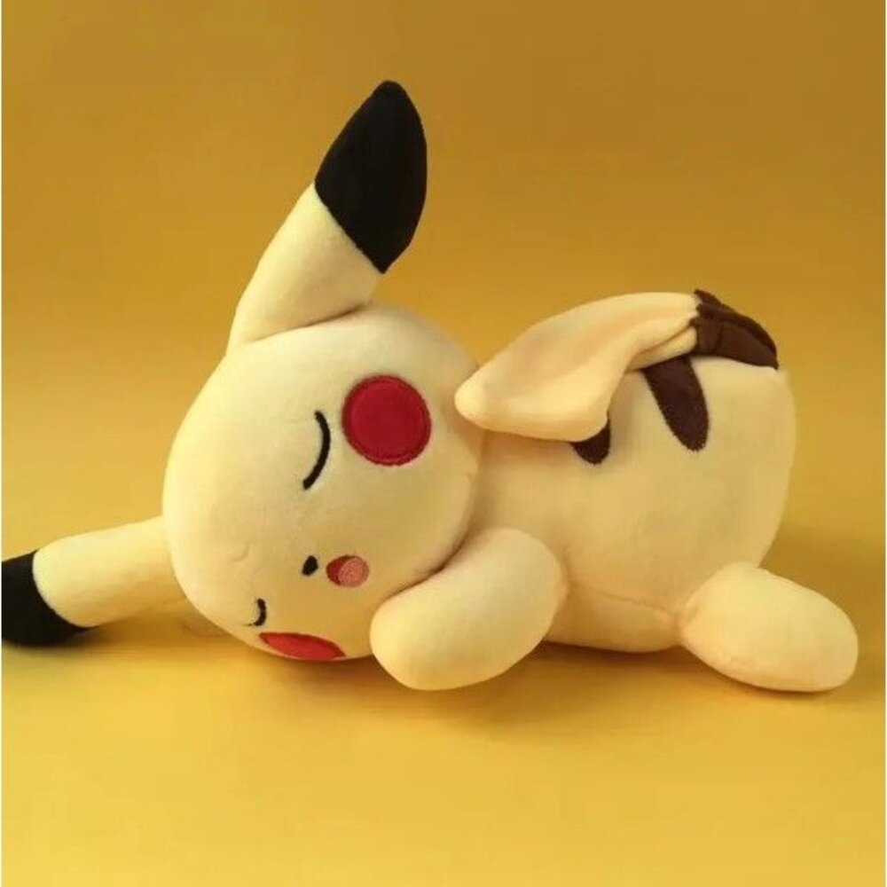 Pokémon Sleeping Pikachu Soft Plush Stuffed Toy Pokemon